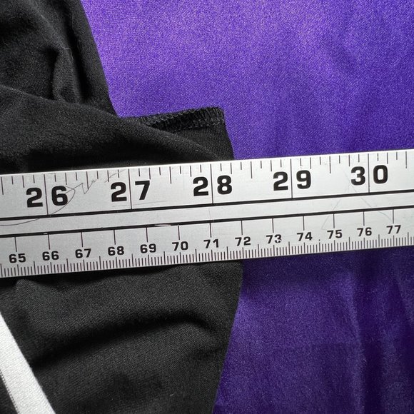 📌bpc Selection Classic Black and White Bat Wings Viscose Midi Dress - Picture 11 of 15